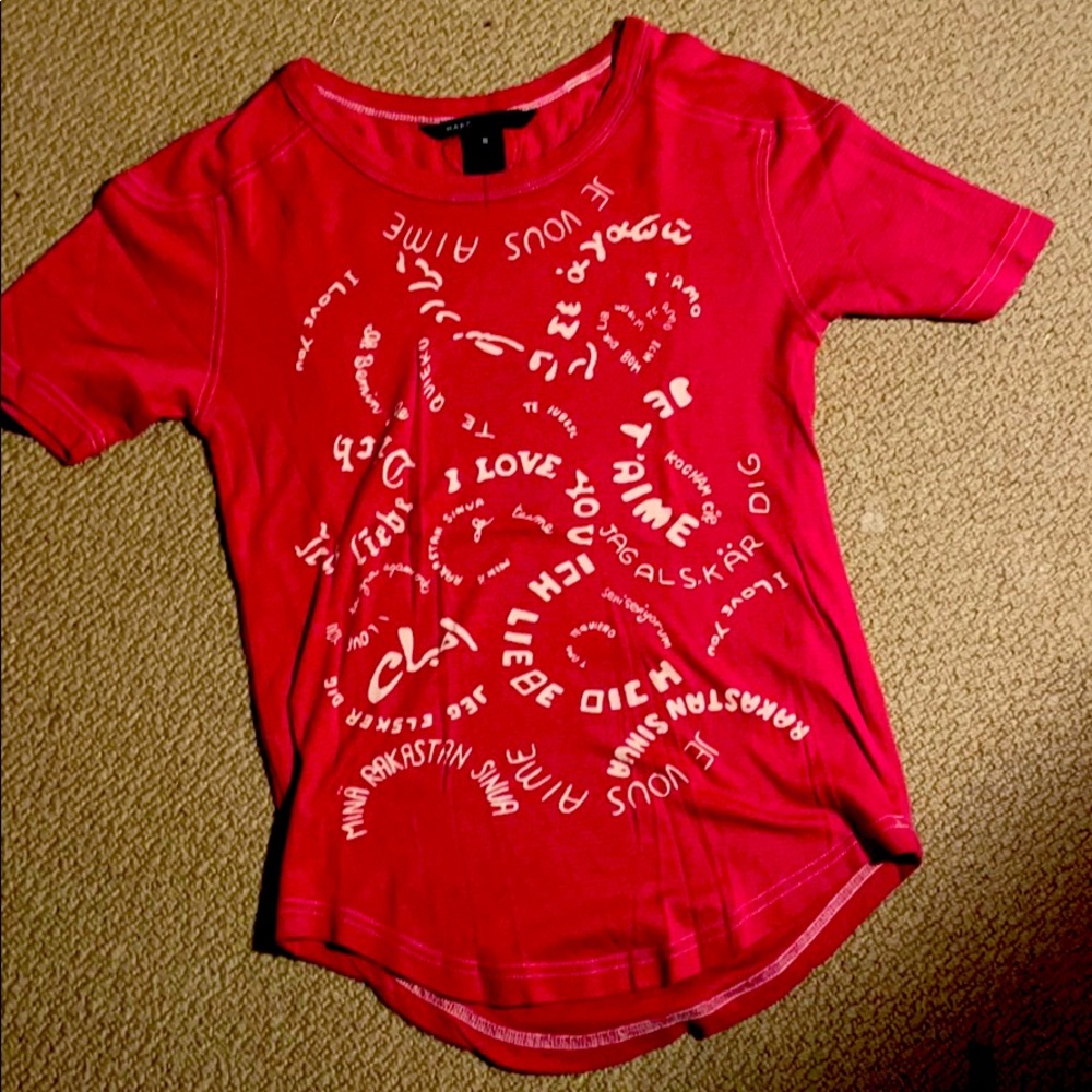 Marc by Marc Jacobs baseball t shirt